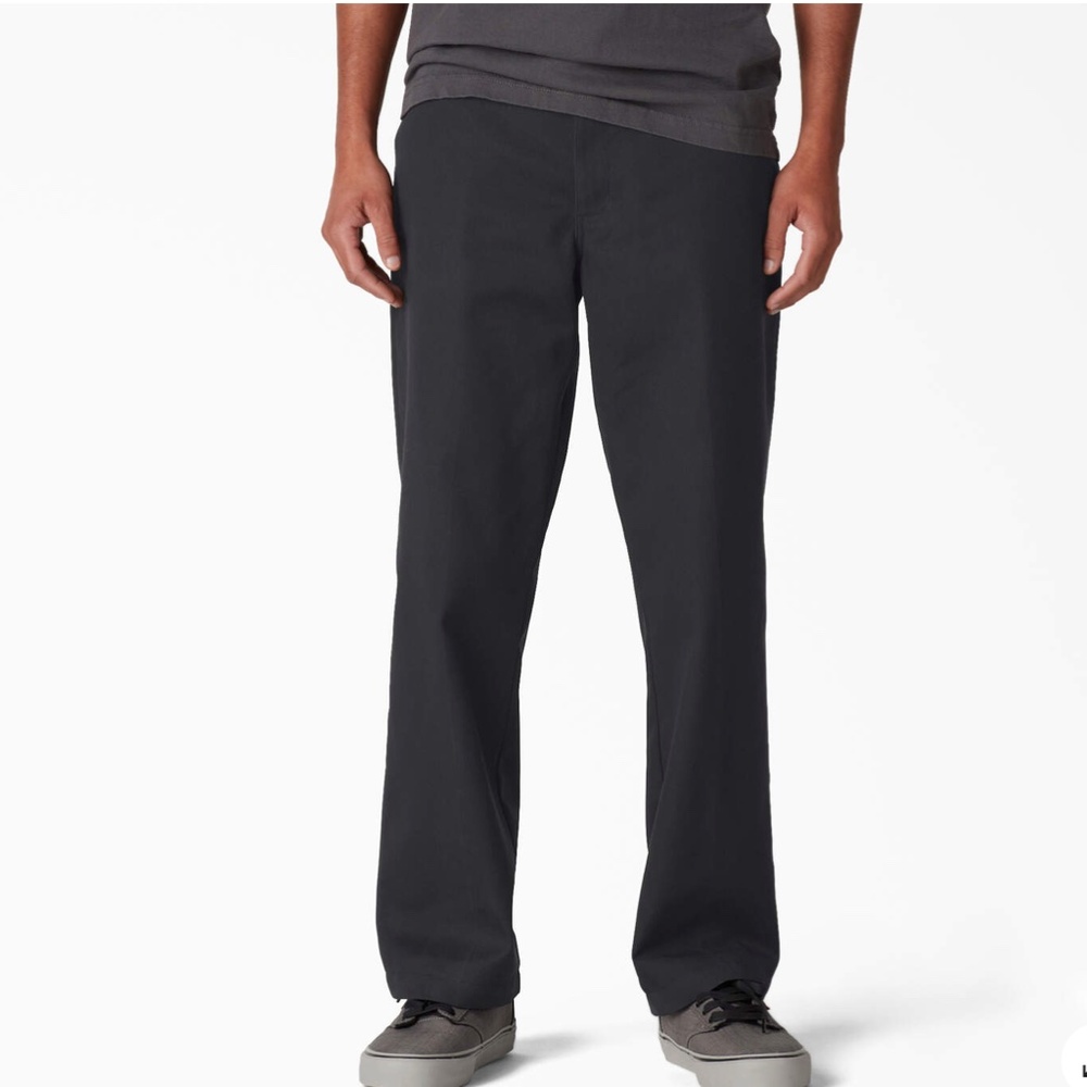 Dickies Skateboarding Black Regular Fit Twill Pants 31 X 34